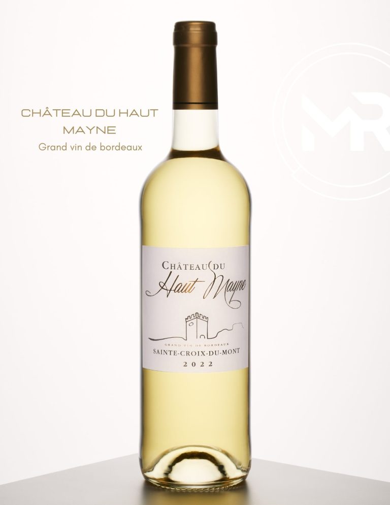 Packshot vin blanc